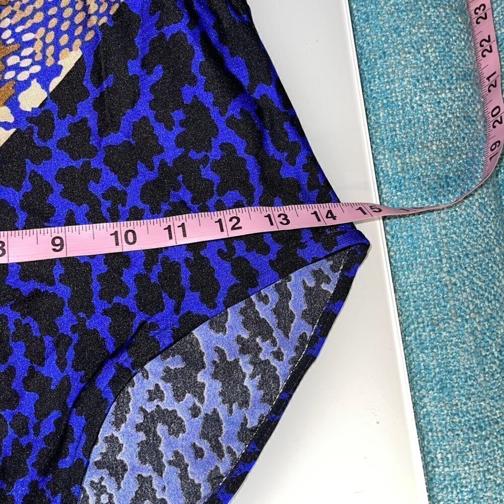 Gottex Vintage 80s Womens Swimsuit Multicolor Size 10 Snakeskin Print One Piece - Picture 9 of 10